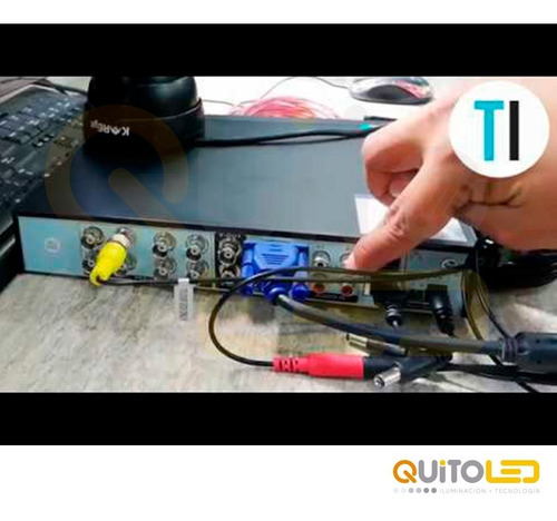 Dvr 4 Canales Hikvision Cctv 720p Camaras De Seguridad