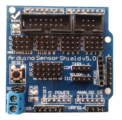 Modulo De Expansion Sensor Shield V5.0 V5 Para Arduino