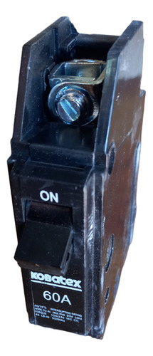 Breaker Superficial De 1 Polo 60amp Marca Kobatex