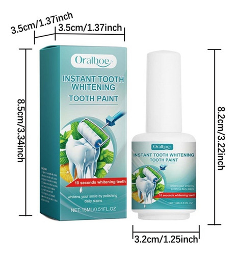 X Whitening Tooth Paint Tooth Polish Up Instant Whitening Pa