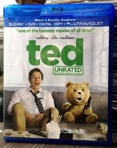 Ted Unrated (2012) Director: Seth Macfarlane / Bluray - Dvd