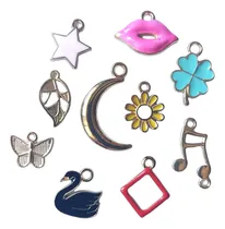 Comprar 10 Dijes De Metal Dorado Ideales Para Bijouterie - Set 9