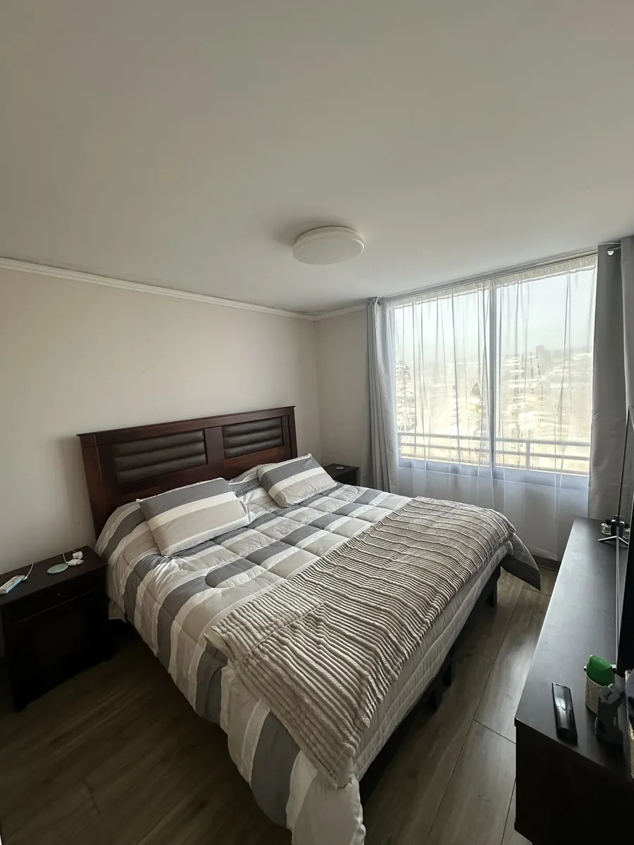 Imagen 4 de 12 de Departamento 3d | Est + Bodega | Amoblado | Vista Despejada