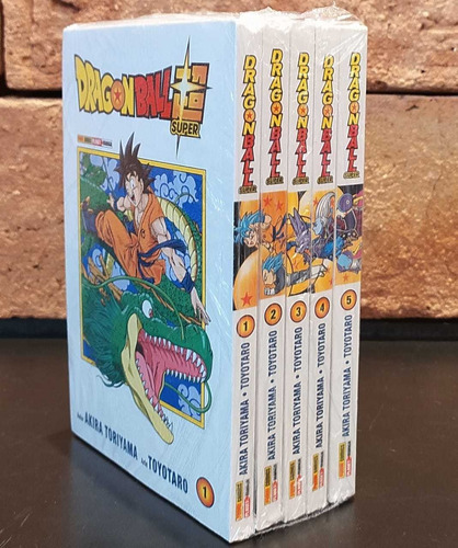 Kit Dragon Ball Super Vol. 1 Ao 5, De Akira Toriyama., Vol. Não Aplica. Editora Panini, Capa Mole Em Português