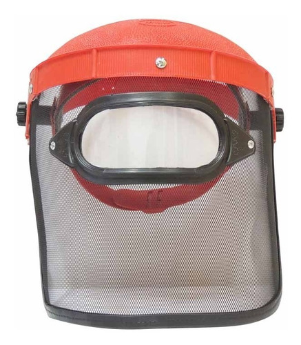 Imagen 1 de 2 de Careta De Malla Con Visor Para Guadaña