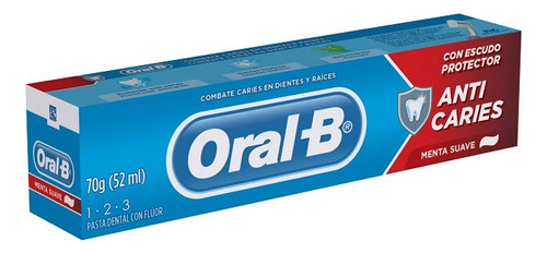 Pasta Dental Oral-b 123 Anticaries X70gr Oral-b