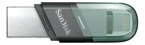 Unidad Flash Usb 128gb Sandisk Ixpand Flip, iPhone / iPad Plateado