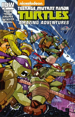 Teenage Mutant Ninja Turtles Amazing Adventures #2a: No Aplica, De Goellner, Caleb. Serie No Aplica, Vol. No Aplica. Editorial Kamite Comic, Tapa Blanda, Edición 1 En Español