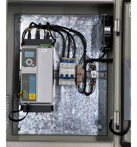 Painel Partida Bomba C/ihm Remota 30cv 220v 90a Soft Starter