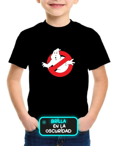 Playera Ghostbusters Cazafantasmas , Brilla En La Oscuridad