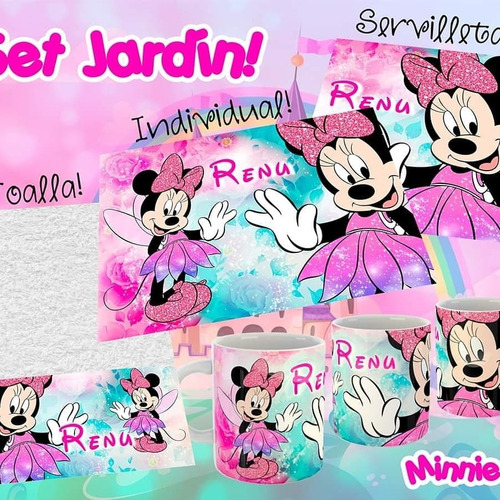 Sets De Jardin Infantiles Personalizados Sublimados