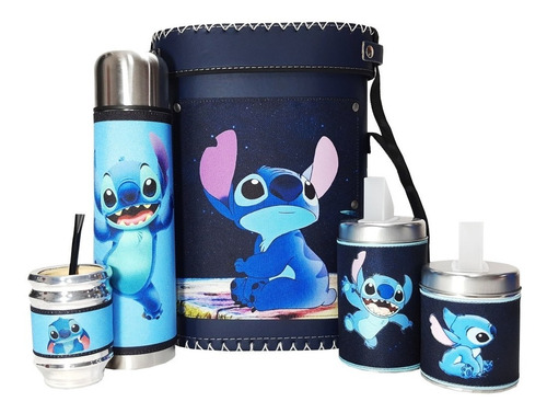 Set Matero Equipo Kit De Mate Stitch M2 Completo Marbry Shop
