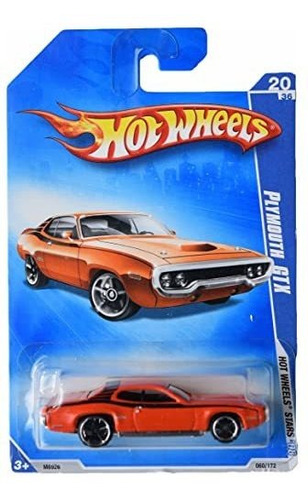 Ruedas Calientes 2008 All Stars Orange Plymouth Gtx W Ade8x