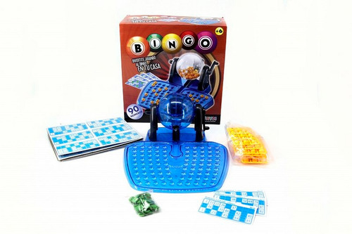 Bingo Familiar Juego De Mesa 90 Num 48 Cartones Gr Ar1 879