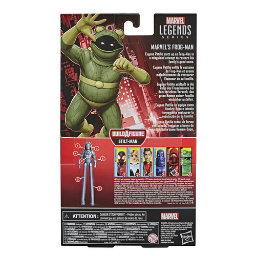 Imagen 3 de 8 de Hasbro Marvel Legends Series Spider-man - Frog-man
