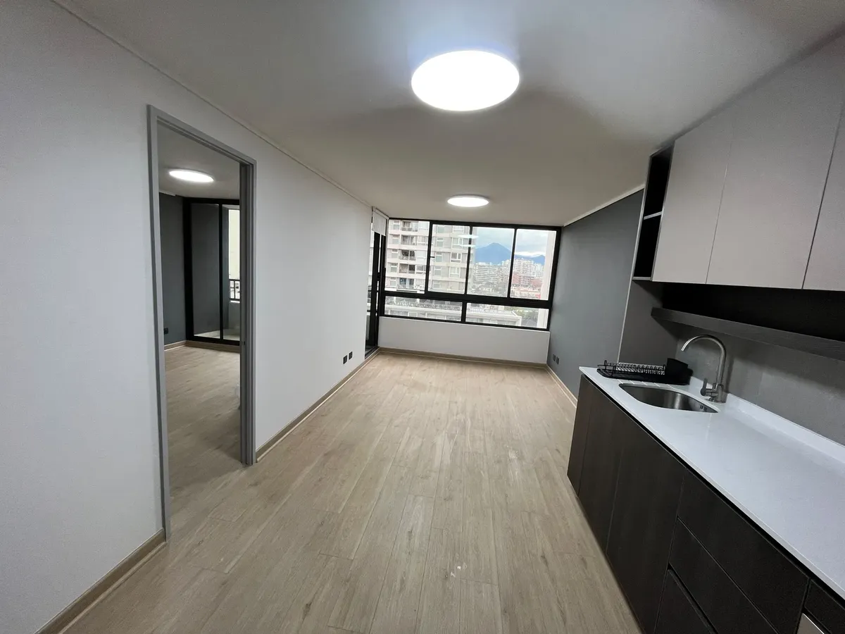 Imagen 1 de 19 de Departamento Nuevo A 1 Cuadra De Metro Ñuñoa