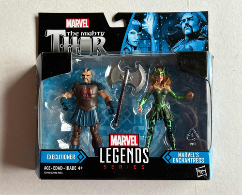Marvel Universe Executor & Enchantress Hasbro 2017 (Usado)
