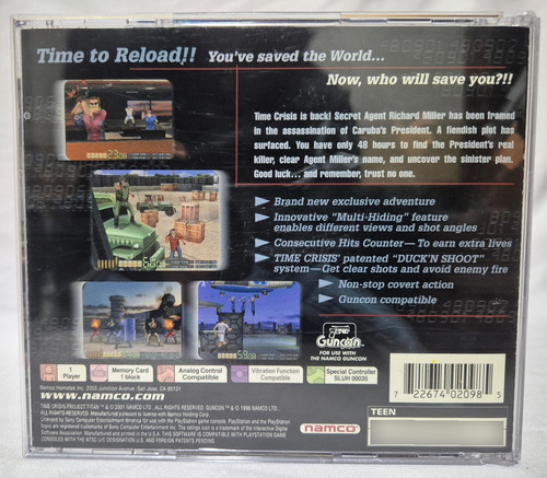 Time Crisis Project Titan Original - Playstation 1 (Usado)