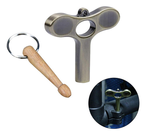 P Llave Afinadora De Batería, Llave De Afinación De Argén