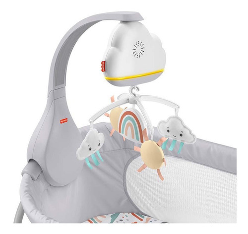 Fisher Price Movil Para Cuna Moises Musical Con Sensor Luces