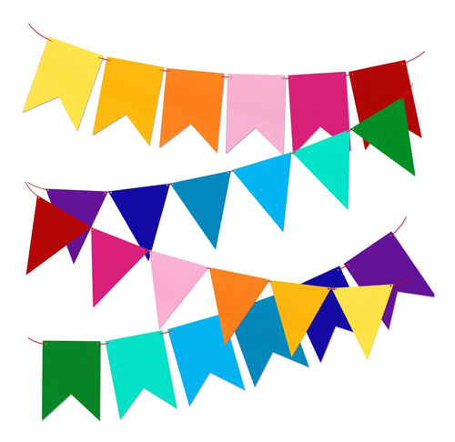 Banderines De Banderines Coloridos Para Decoracin De Fiestas