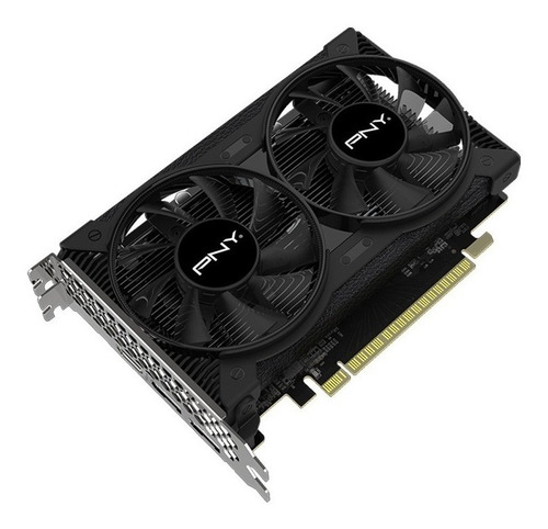 Imagen 1 de 6 de Placa de video Nvidia PNY  Dual Fan GeForce GTX 16 Series GTX 1650 VCG16504D6DFPPB1 4GB
