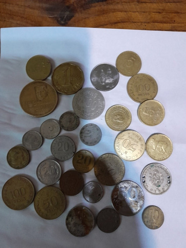 Monedas Antiguas 29 Internacionales ,conmemorativas Oportuni
