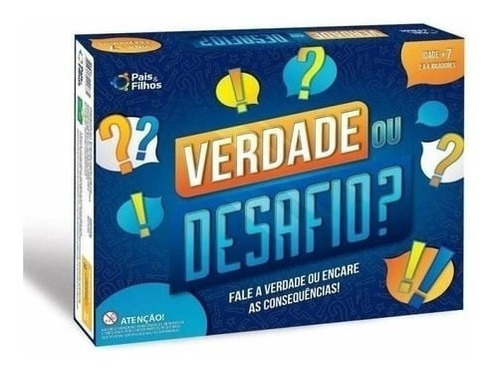 Jogo De Tabuleiro Verdade Ou Desafio 