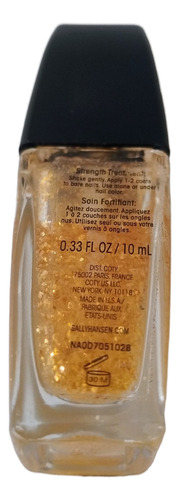 Esmalte Protector De Uñas Sally Hansen 18k Gold Hardener Amarillo