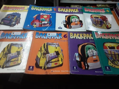 Libros De Inglés - Backpack Primera Edición Lote X 8 Títulos