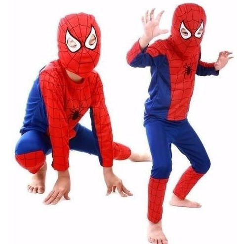 Imagen 2 de 3 de Disfraz De Spiderman,talles Para 2 A 6 Años.