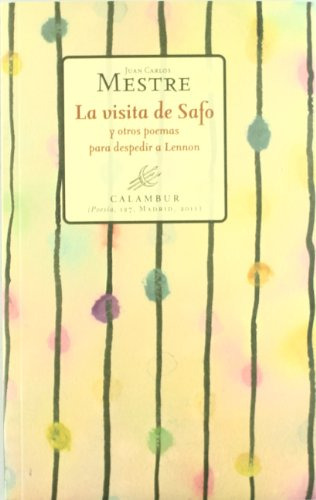 Libro La Visita De Safo Y Otros Poemas Para Desped De Mestre