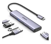 Comprar Multipuerto Hub Ugreen Revodok Usb-c 5 En 1 Hdmi 100w Mac