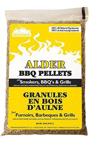 Smokehouse 9780-040-0000 Bbq Pellets No.20 Bag - Alder.