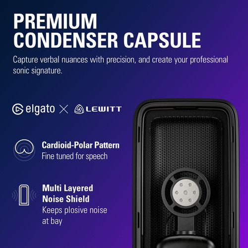 Elgato Wave:3 - Microfono De Condensador Usb Premium