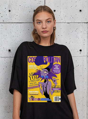 Remera Yzma Locuras Del Emperados Portada Personalizada