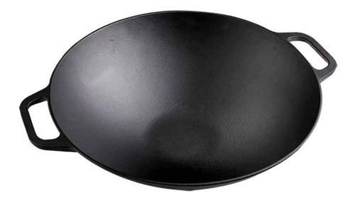 Wok Sarten Hierro Fundido Esmaltado 35.5 Cm. Victoria