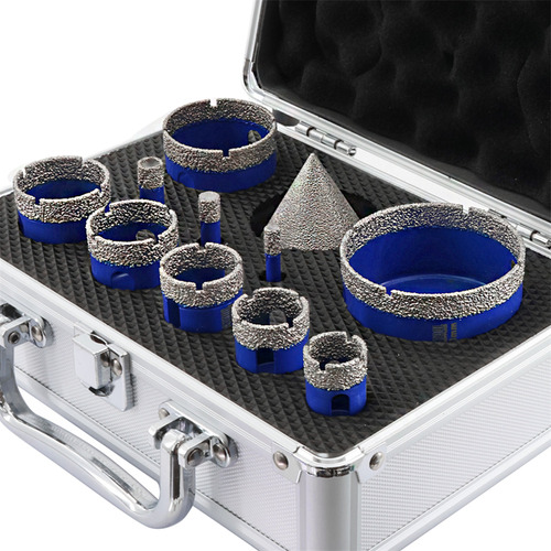 Juego De Brocas De Diamante 11pzs 6-65 Mm Mármol Cerámica