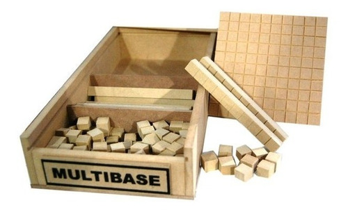 Multibase 150 Piezas 10 Decenas - 20 Centenas - 120 Unidades