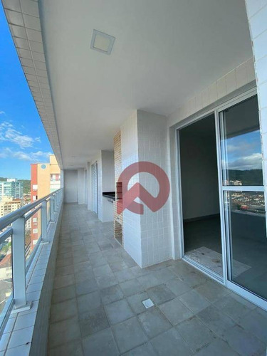 Imagem 8 de 18 de Apartamento Com 2 Dormitórios À Venda, 95 M² Por R$ 506.000 - Canto Do Forte - Praia Grande/sp - Ap3177