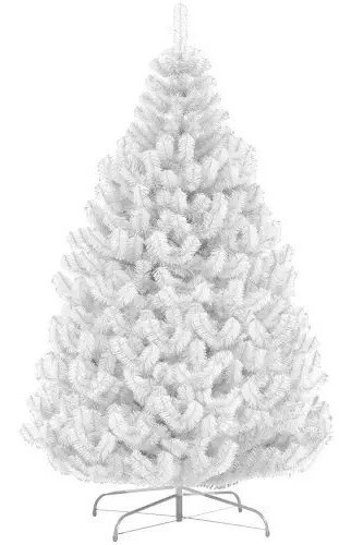 Arbol Navideño Artificial Frondoso Elegante Taxco 1.75 Mts Color Blanco