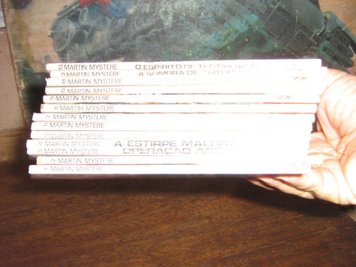 Martin Mystere Nºs 1 Ao 13 Coleç Completa Rge/globo An 1986 (Usado)
