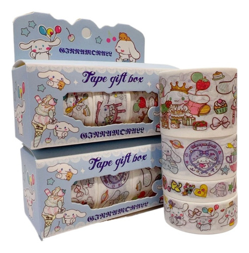 Washi Tape Sanrio Cinta Adhesiva Varios Diseños