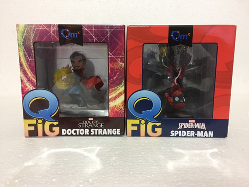 Figuras Q Fig Wonder Woman Y Rocket Con Groot Marvel Funko