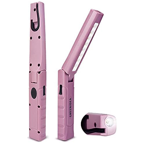 Linterna Led 2 1 Luz Morada, Linterna Plegable Usb De 1...