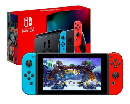 Consola Nintendo Switch Neon  Bat. Extendida 32 Gb / Makkax