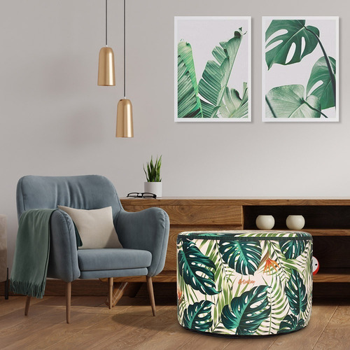 Imagen 4 de 9 de Puff Fiaca Silla Sillón Banco Asiento Deco Interior Exterior