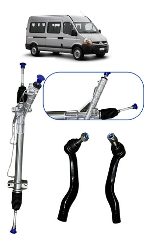 Caixa Direção Hidráulica C/ Terminais Master 2.3 2013/2024