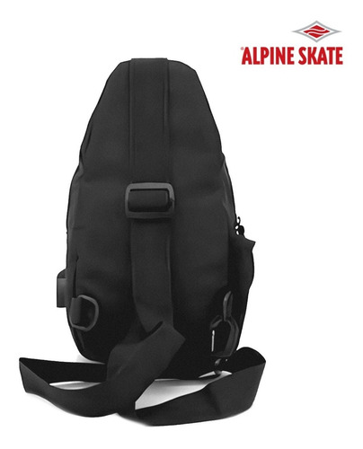 Imagen 4 de 10 de Mochila Alpine Skate Bandolera Morral Cruzada Tipo Riñonera