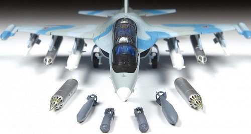 Maqueta Avión Russian Trainer Yak-130 - 1/72 Zvezda